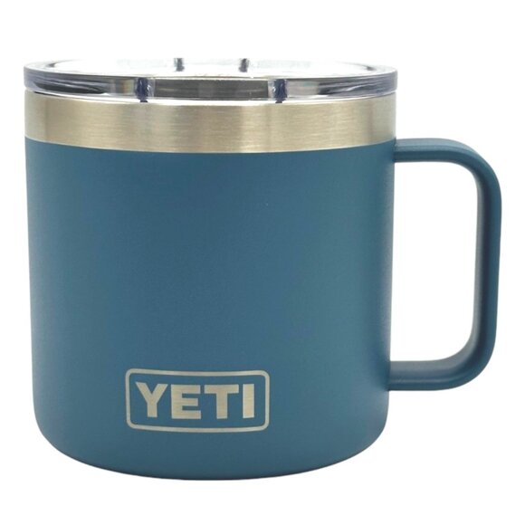 LASER ENGRAVED PERSONALIZATION YETI 14oz. MUG - NORDIC BLUE - Picture 1 of 2
